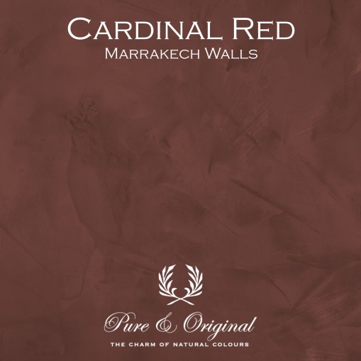 Pure & Original Cardinal Red Marrakech Walls