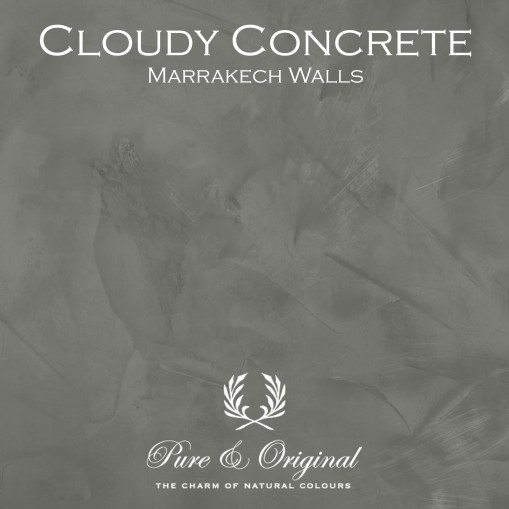 Pure & Original Cloudy Concrete Marrakech Walls