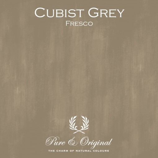 Pure & Original Cubist Gray Kalkverf