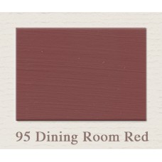 Painting the Past Dinning Room Red Matt Emulsion