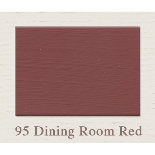 Painting the Past Dinning Room Red Matt