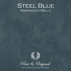 Pure & Original Steel Blue Marrakech Walls